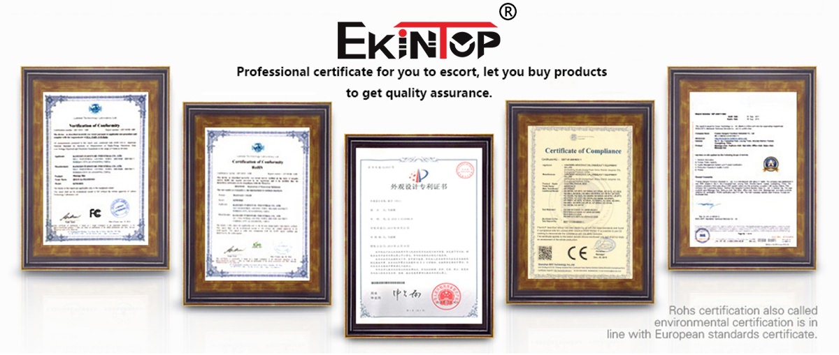 Office furniture certificate