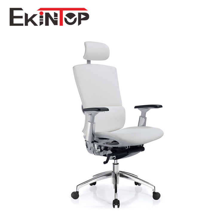 White leather office desk chair manufacturers in office furniture from Ekintop