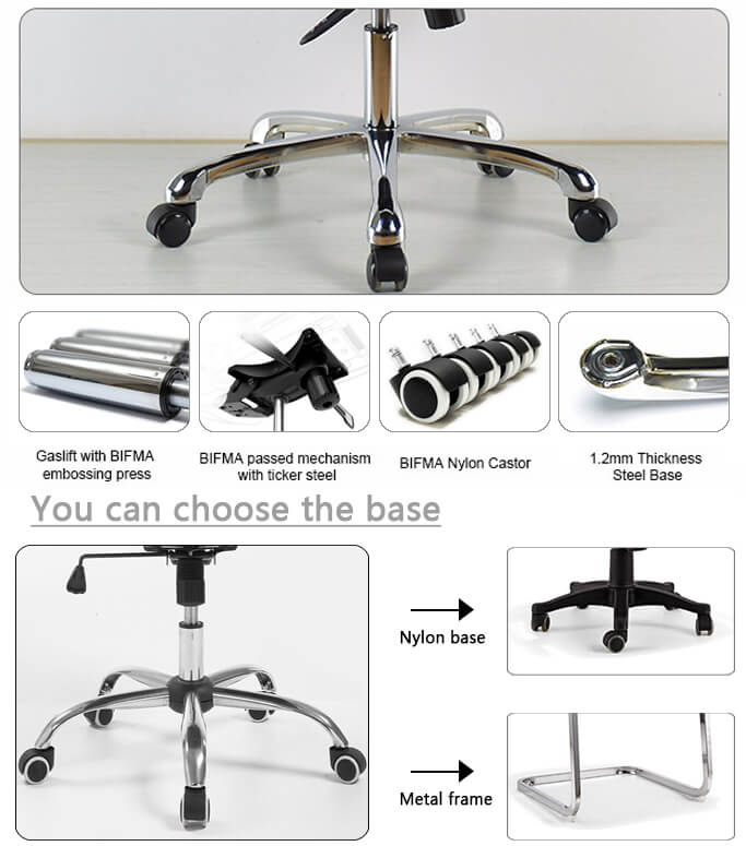 Computer desk chair no wheels manufacturers