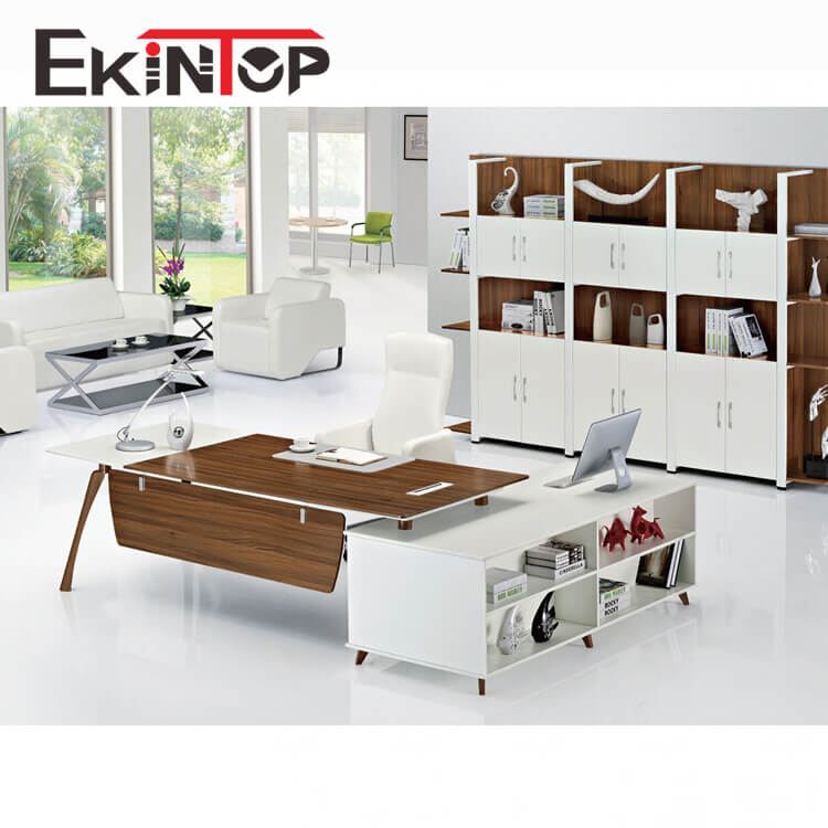 Lshaped office desk manufacturers, Office furniture solutions Ekintop
