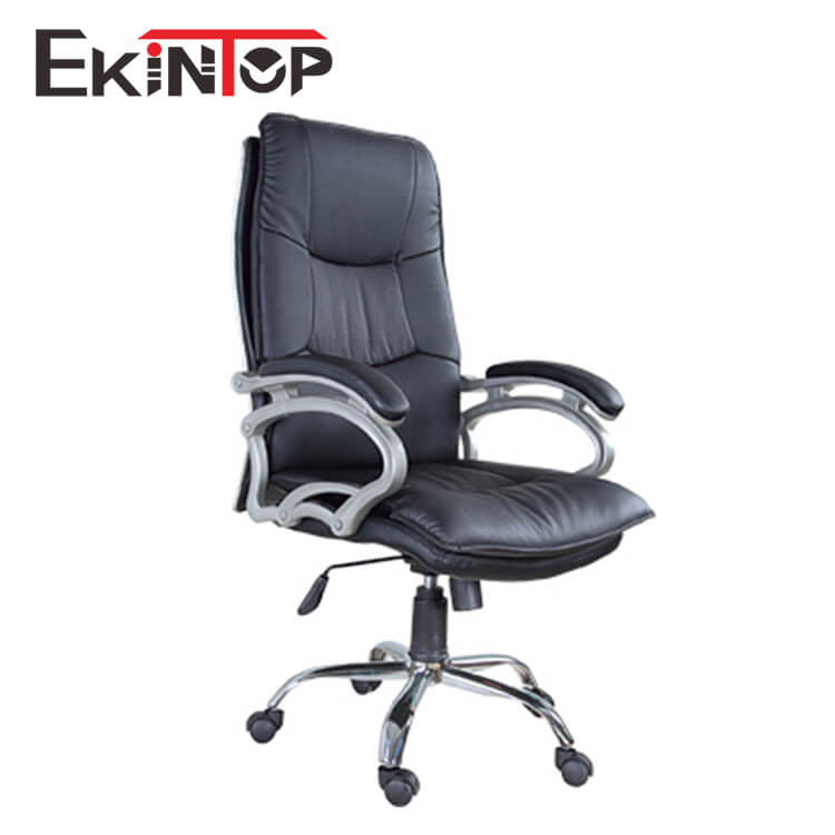 Leather office chair with armrest manufactures in office furniture from Ekintop
