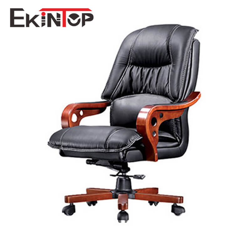 Leather spinning chair manufactures in office furniture from Ekintop