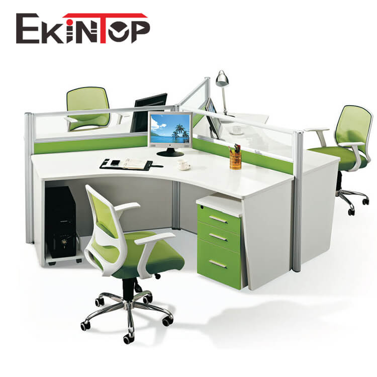 Office desk for 3 person manufacturers in office furniture from Ekintop