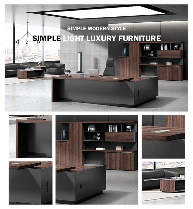 Melamine office furniture board desk manufacturer