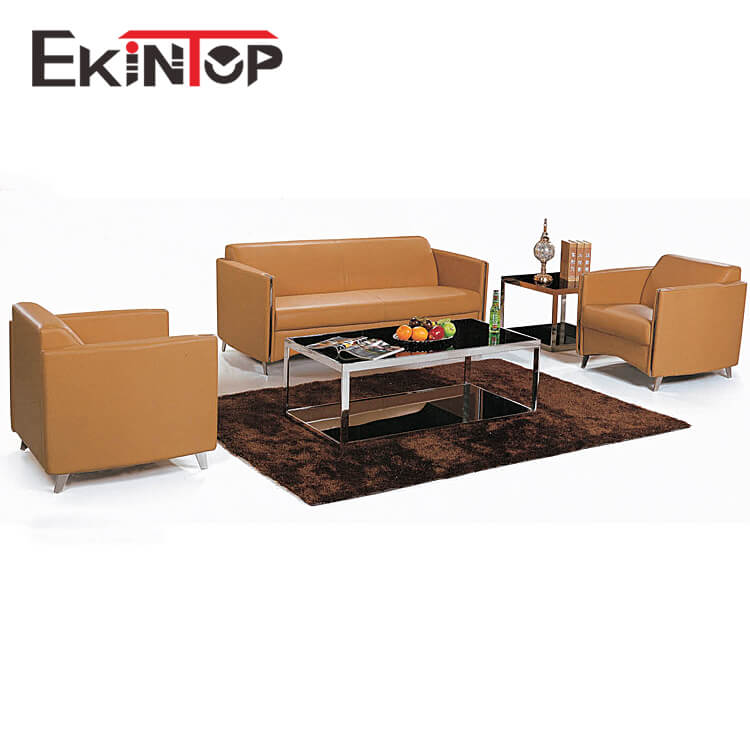Leather sofa set guangzhou manufacturers in office furniture from Ekintop