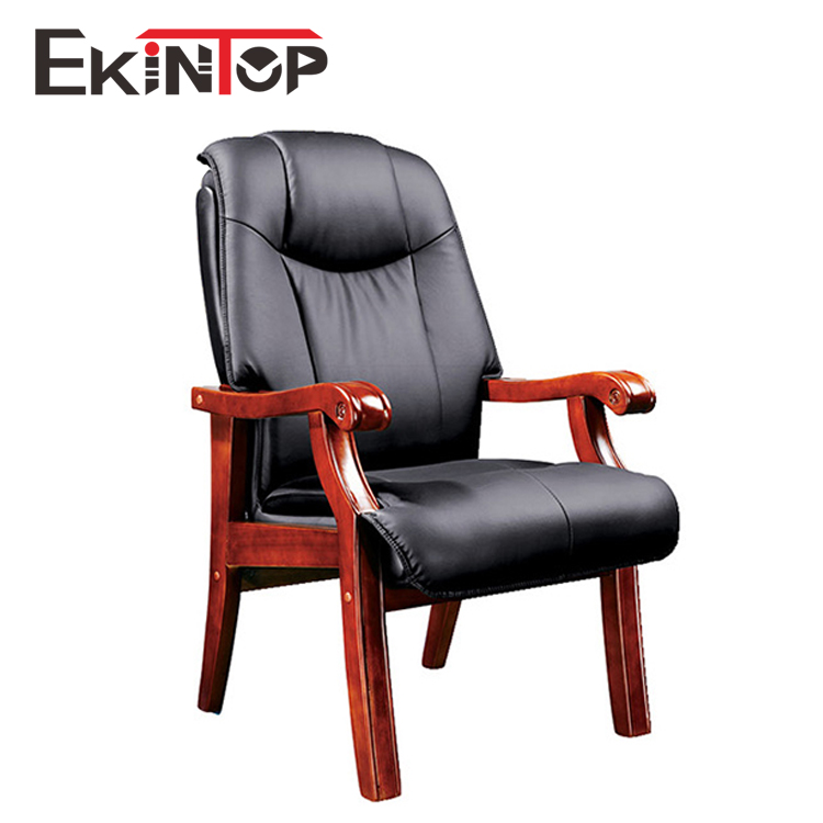 Leather desk chair no wheels manufactures in office furniture from Ekintop