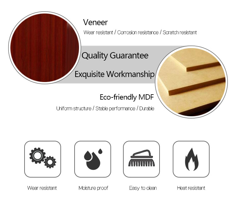 MDF wooden paper small desk manufactures