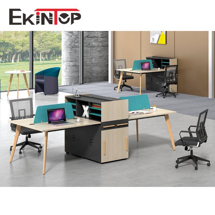 Four person office workstation manufacturers in office furniture from Ekintop