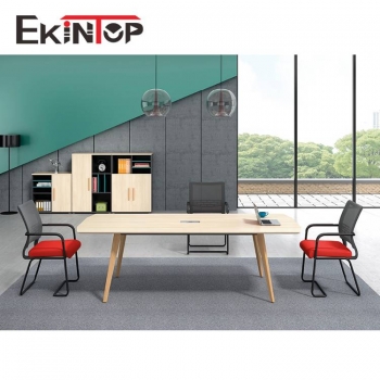 Wood office meeting table manufacturers in office furniture from Ekintop
