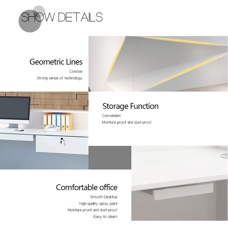 2 person reception desk manufacturers