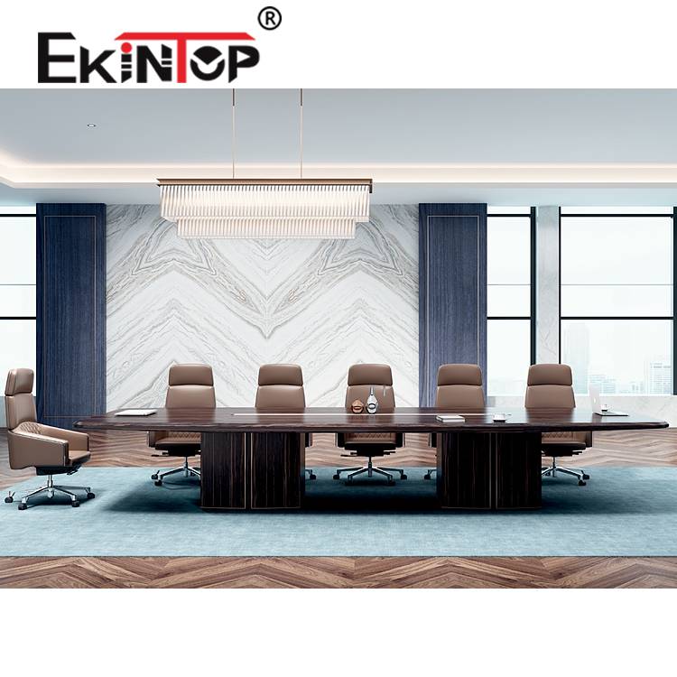Wood negotiating office desk manufacturers in office furniture from Ekintop