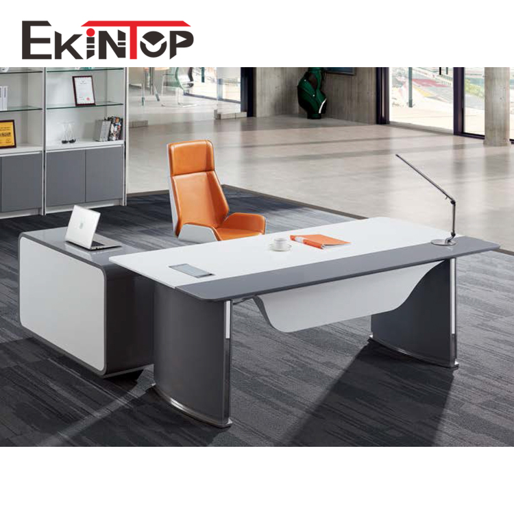 How to identify the large executive desk in office furniture