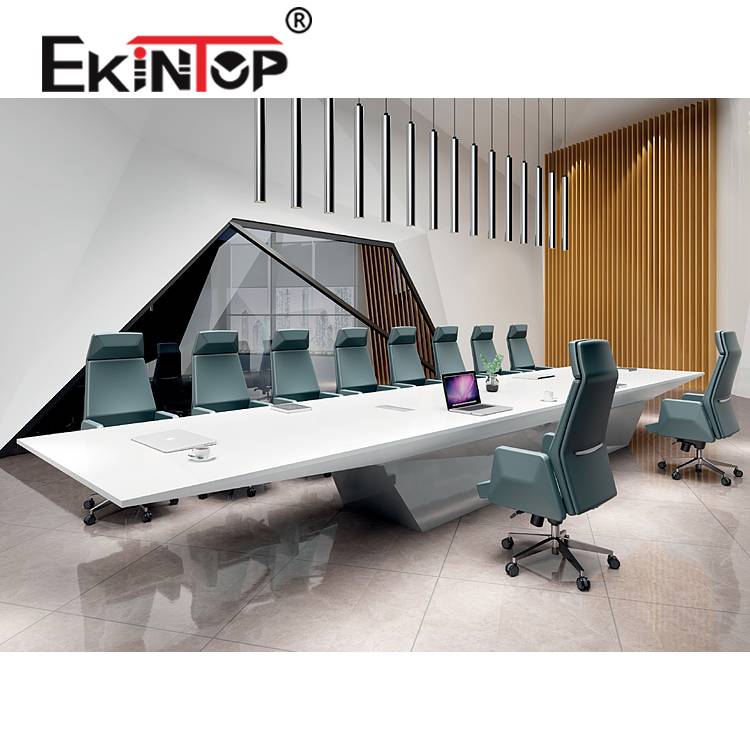 White meeting office table manufacturers