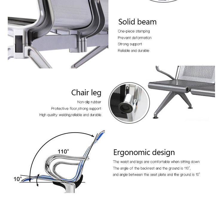 Iron airport chair manufacturers