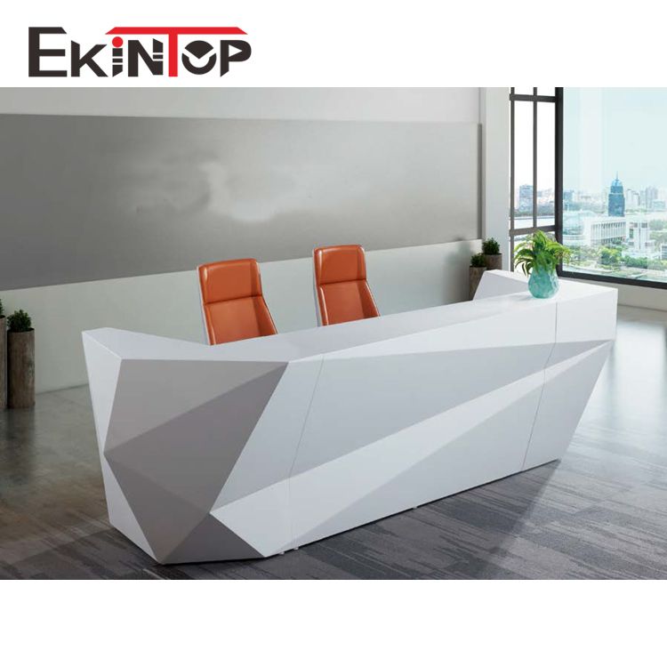 Modern office furniture curved reception desk manufacturers from Ekintop