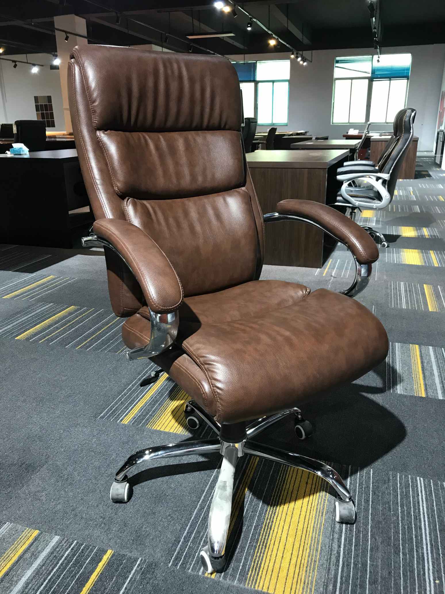 Sharing a popular office chair