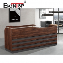 Wooden hotel reception desk manufacturers in office furniture from Ekintop