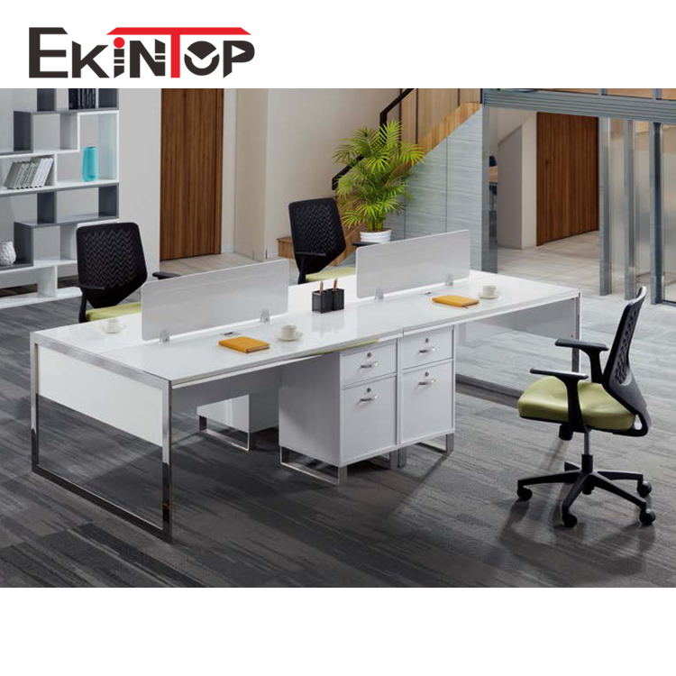 What design principles should be followed to customize contemporary office desk?