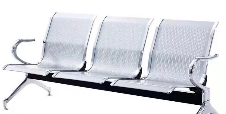 Iron airport chair