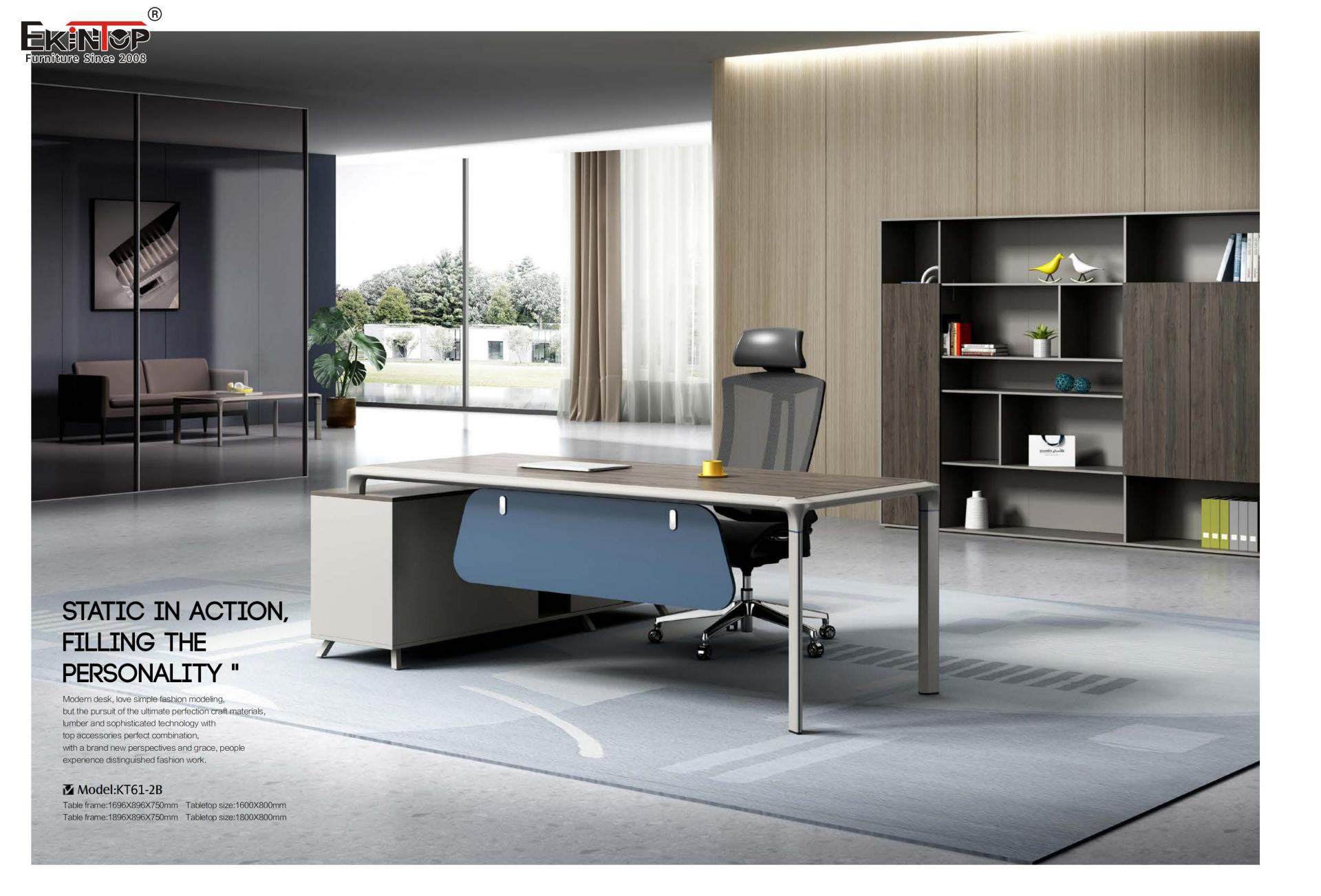 wholesale modern glass office desk