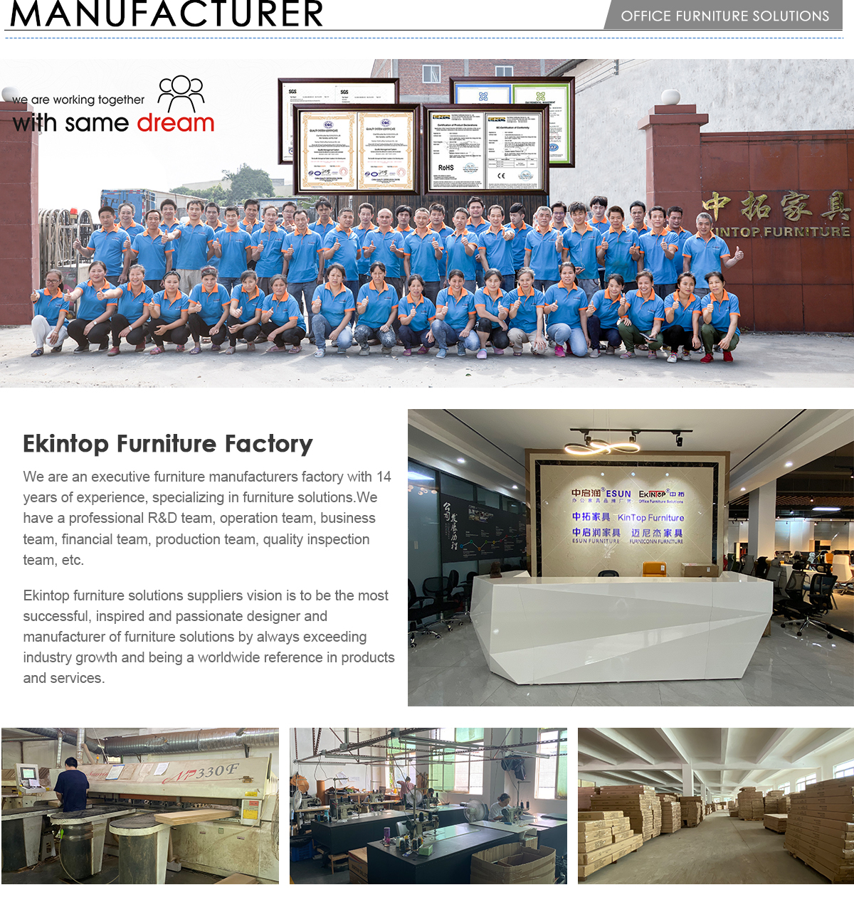 Ekintop office furniture solutions suppliers