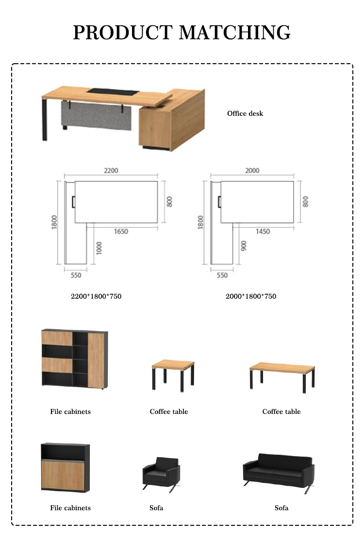 designer office desk top