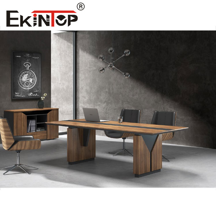 Transform Your Meetings with Ekintop's Stylish 6 Seater Meeting Tables