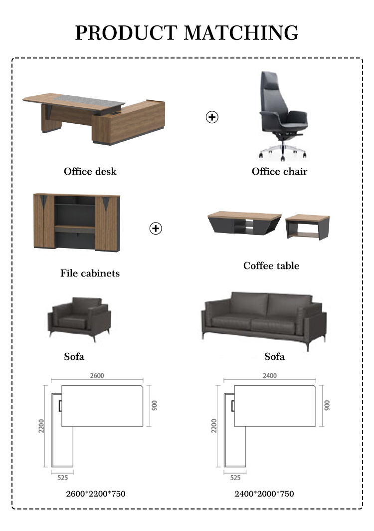 l shaped executive desk manufacturer