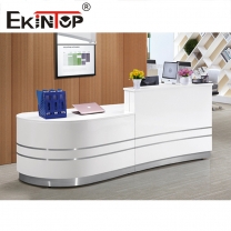 White office reception desk manufacturers for China