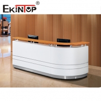 Curved reception table manufacturer for China