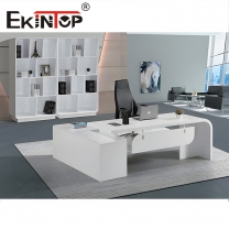 White high gloss desk manufacturer from Ekintop