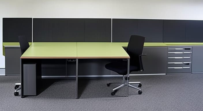 What is environmentally friendly office furniture