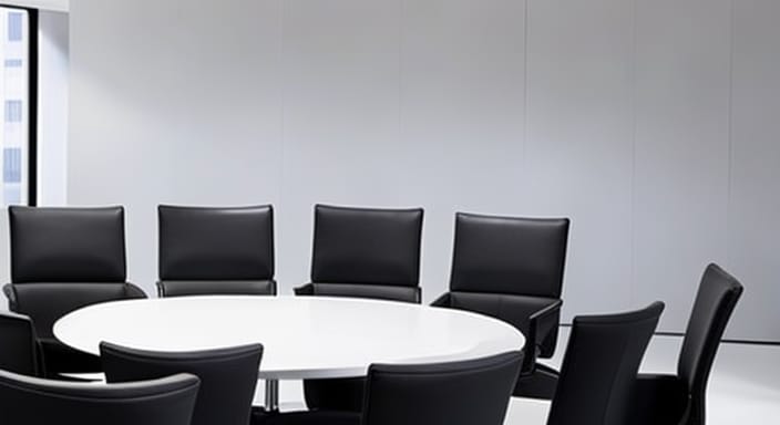 Ekintop 10 Person Conference Room Table Fit for Your Next Business Meeting