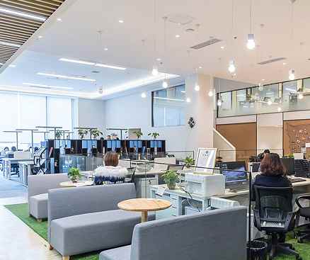 Do you know which types of open office furniture solutions are available?