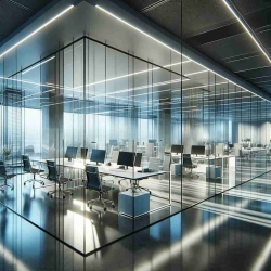Modern glass office Case of Ekintop's Innovative in Modern Glass Offices