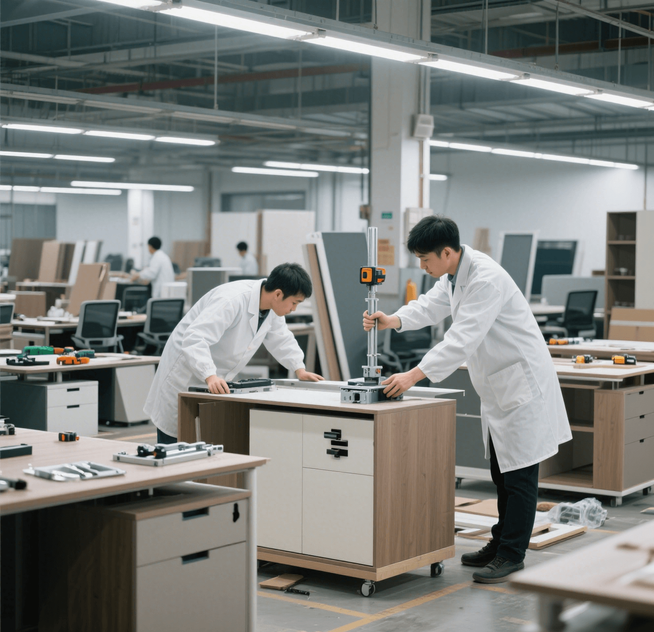 3 Key Stages in High-Quality Office Furniture Production: From Design to Implementation