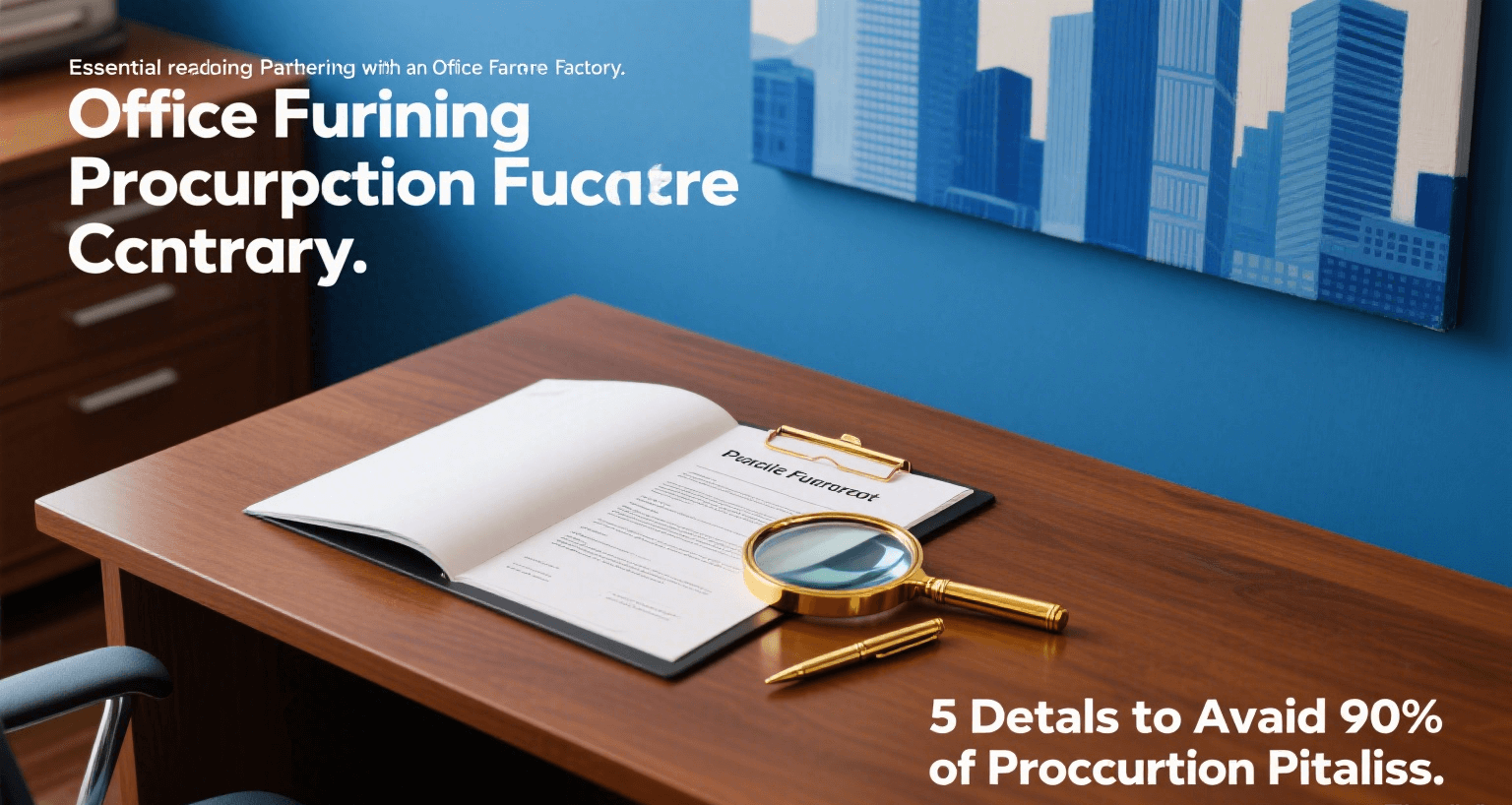 Avoid 90% Office Furniture Pitfalls: 5 Key Details Before Partnering