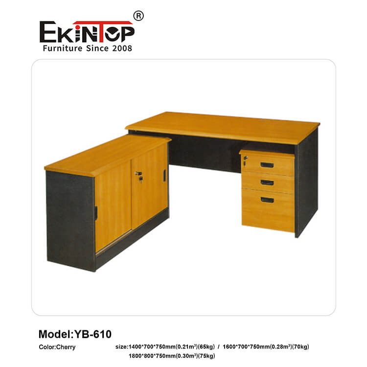 Factory Wholesale Fireproof Office Desk Set China Furniture Supplier