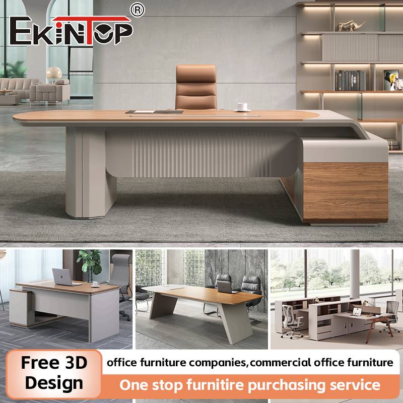Elevate Your Leadership with EKINTOP’s Signature Executive Desk